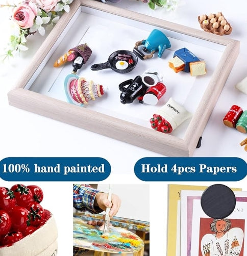 5PCS Food Fridge Magnets Blind Bag Food Magnets for Fridge,Fun Refrigerator Magnets Decorative,Cute Magnets Fridge Large Resin Strong Magnets for Kitchen Decor