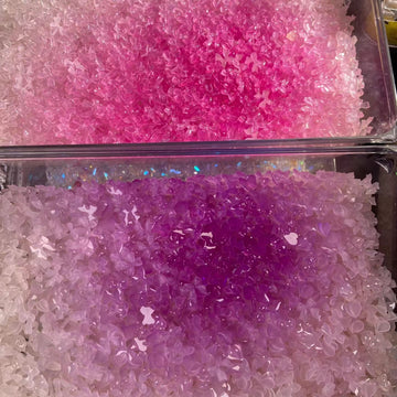 Color changing gems-- through heat/ uv ray multiple shapes