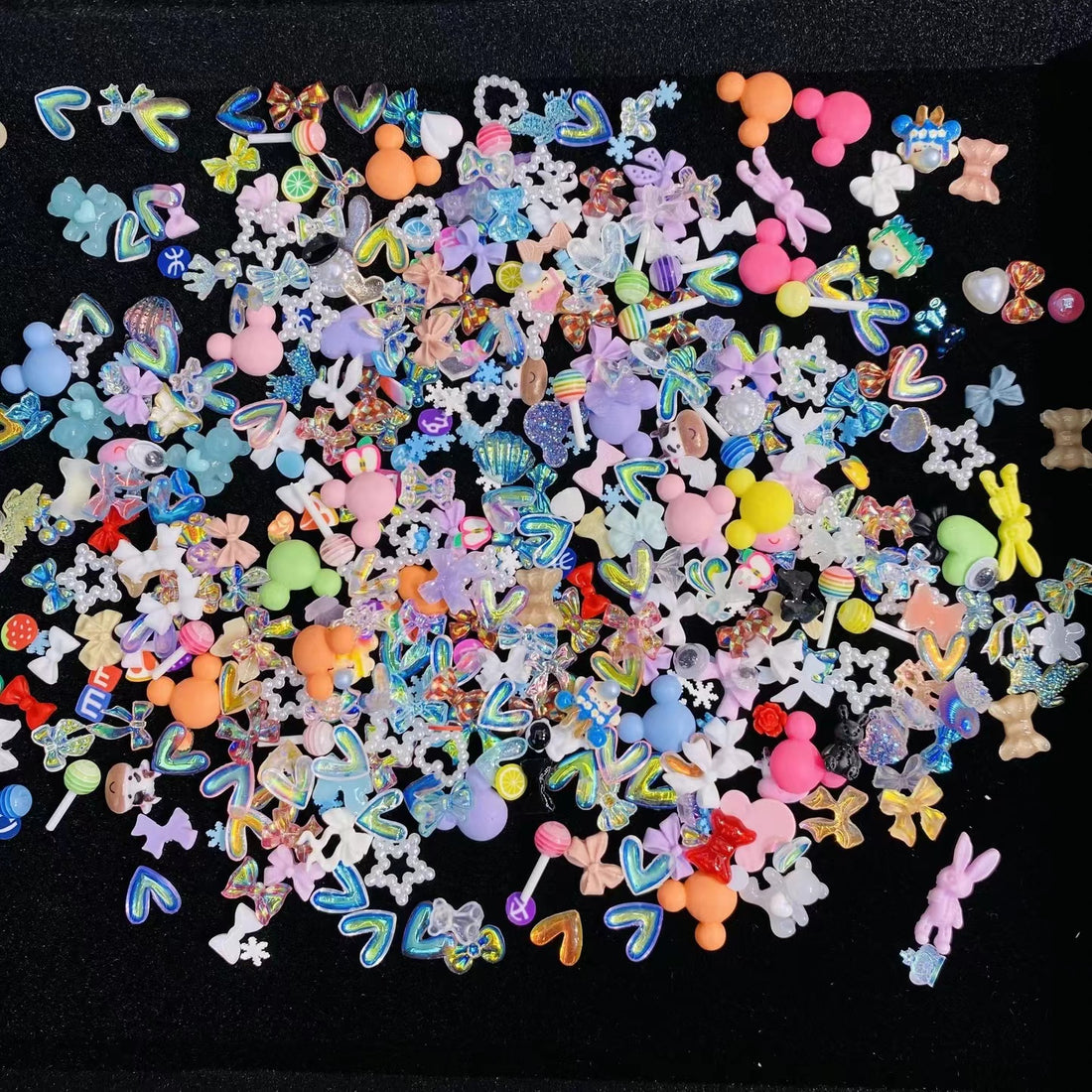 DIY resin fashionable nail sticker mix of goods more than 100 types