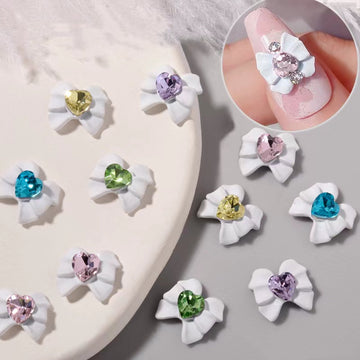 Sailor Moon Bow Nail Rhinestone Mixed-Multi Colors